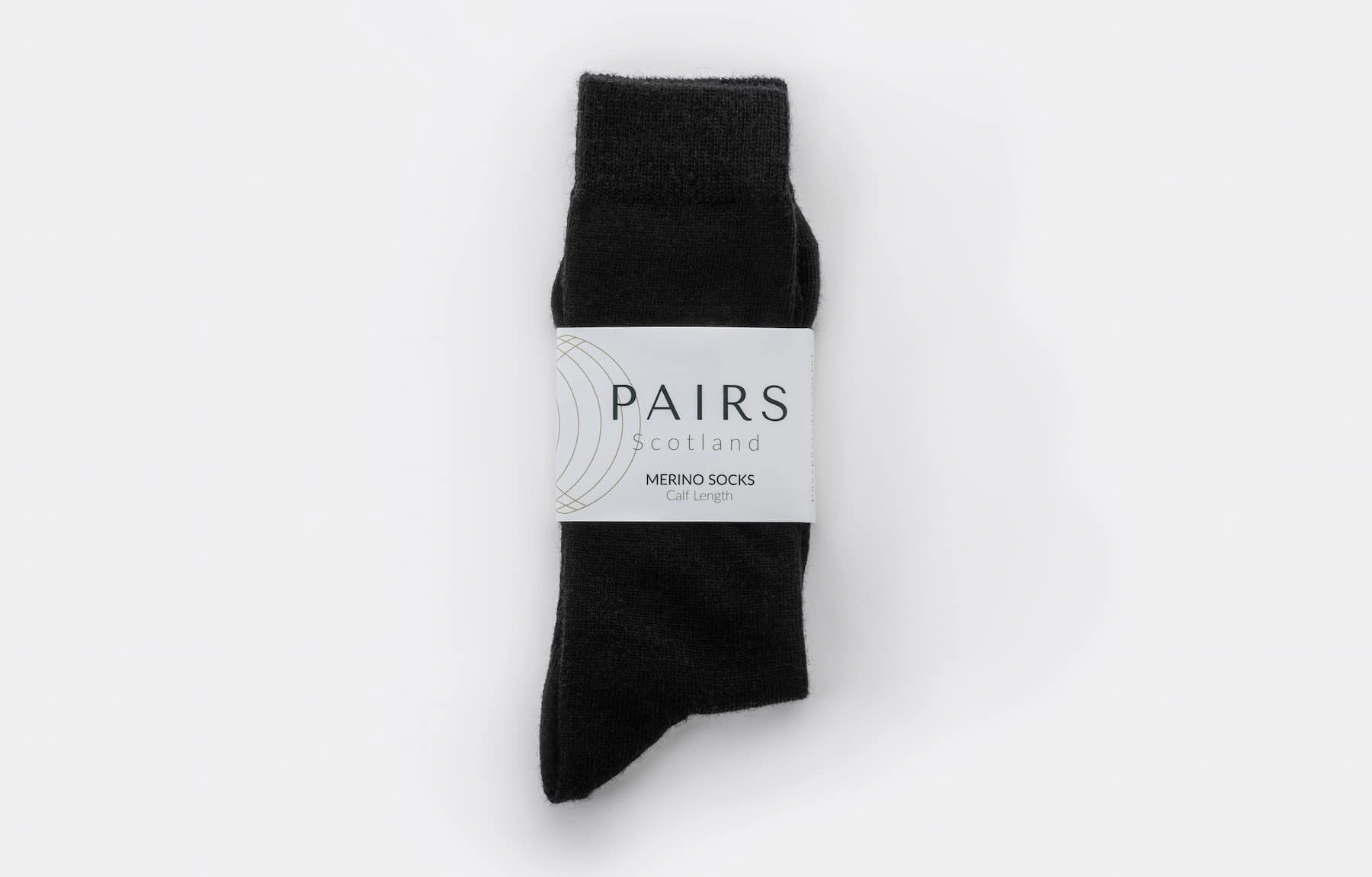 Silky Smooth Black Merino Socks: Comfort That Moves You.